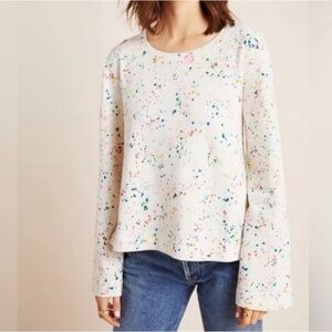 Maeve (Anthropologie) Jamie Paint splatter sweatshirt